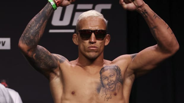 This 20-year-old Brazilian MMA prospect bears Charles Oliveira's name in the ring.